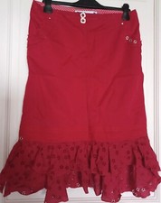 Gonna 22 maggio by Maria Grazia Severi taglia 46 cotone pizzo san gallo lunga