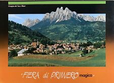 Cartolina Fiera di  Primiero San Martino di Castrozza Trento Non viaggiata