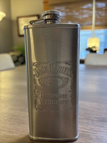 Flask whiskey jack daniels old - flask,
