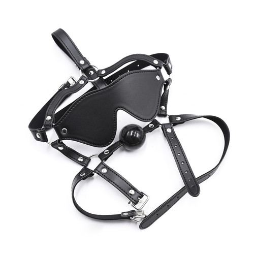 Bondage harness per testa - bondage,
