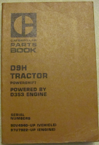 Cat caterpillar d9h tractor - cat,