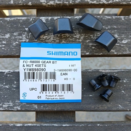 Shimano chainring bolt covers