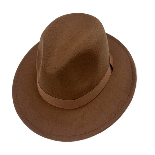 Cappello fedora marrone freddy - fedora,