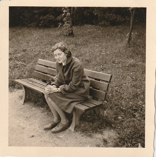 Foto vintage donna con - foto,