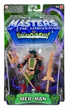MER-MAN 200X MASTERS OF THE UNIVERSE MOTU SNAKEMEN VARIANT 2003 MATTEL