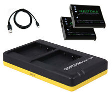 2x batteria premium + doppio