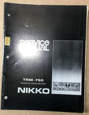 Nikko trm 750 amplificatore - nikko, trm-750