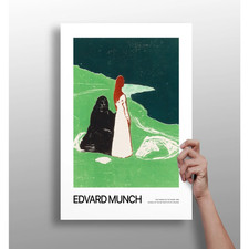 Edvard Munch Figure Stampa