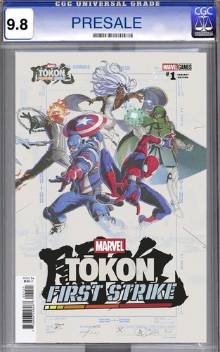 Prevendita cgc 8 marvel - prevendita:, 9.8