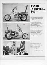 advertising TEST MOTO FANTIC CHOPPER 125 1973-MOTOITALIANE MOTOSPORT EPOCA