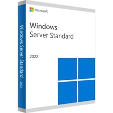 Microsoft Windows Server 2022 Standard, 1 PC, vendita al dettaglio, ESD, tedesco, 64 bit