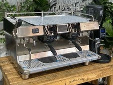 RANCILIO RS1 2 GROUP NUOVA MACCHINA DA CAFFÈ INOX & RANCILIO KYRO 65 OD...