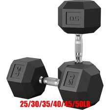 25-50LB Hex Dumbbell Hand