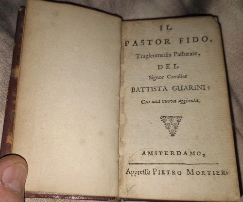 Guarini pastor fido - pastor,