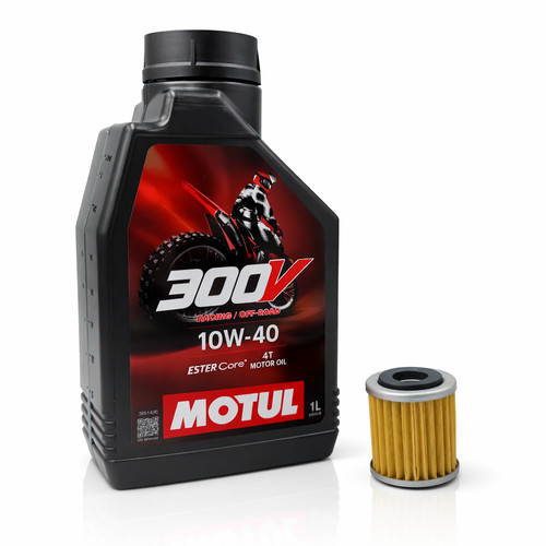 Kit tagliando motul 300v 10w40 - motul,