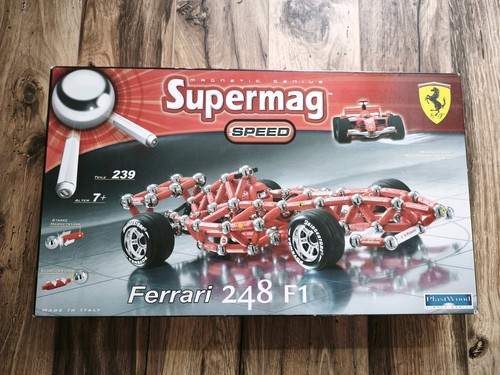 Set mattoncini magnetici auto