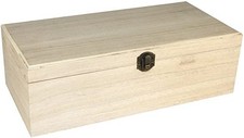 RAYHER - BOX IN LEGNO GREZZO