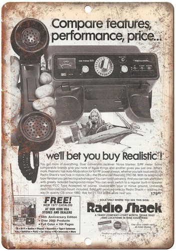 Radio shack realistica mobile - radio,