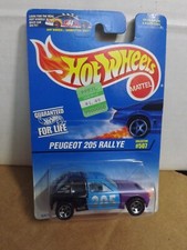 Scheda Hotwheels Peugeot 205