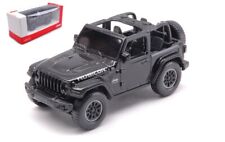 Modellino auto scala 1:43 JEEP WRANGLER RUBICON BLACK diecast modellismo statico