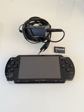 Console PSP Slim 2004 SONY PLAYSTATION NERA COMPLETA CARICATORE E MEMORY STICK