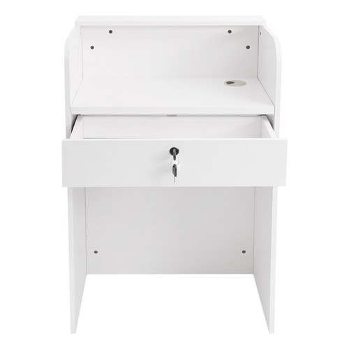 Scrivania reception melaminica