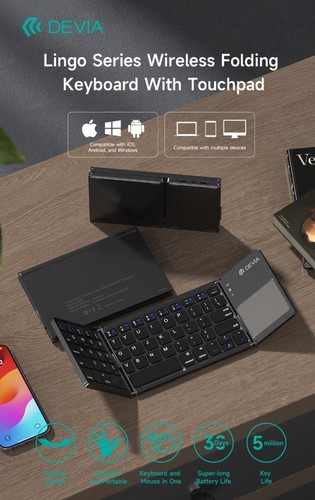 Tastiera touchpad bluetooth - tastiera, e