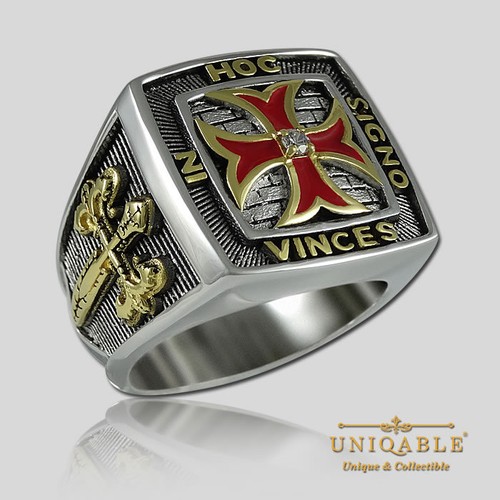 Anello massonico argento - anello,