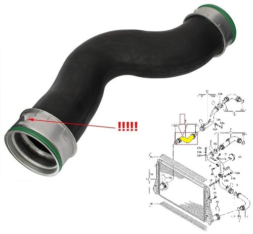 Tubo turbo manicotto - tubo,