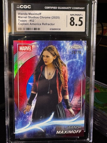 2025 topps chrome marvel - topps,