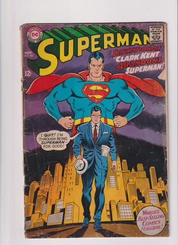 Superman 201 1967 - dc, comics