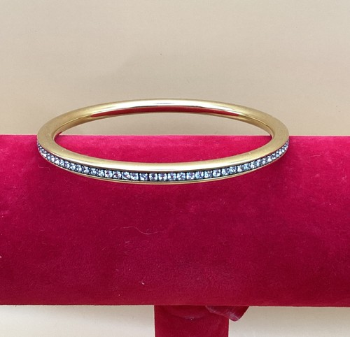 Bracciale tono oro con - , zirconi