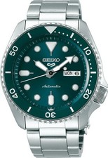 Orologio sportivo Seiko 5 Gents Automatic Divers Style SRPD61K1 QUADRANTE VERDE