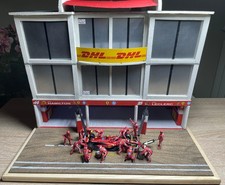 Diorama pit stop ferrari 1:43