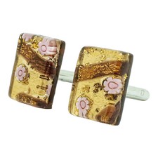 Cufflinks In Vetro Di Murano