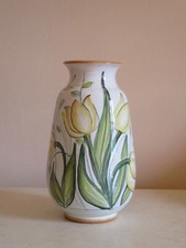 Vaso in ceramica decorato a