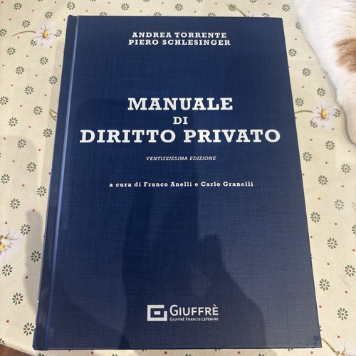 Manuale diritto privato - manuale,