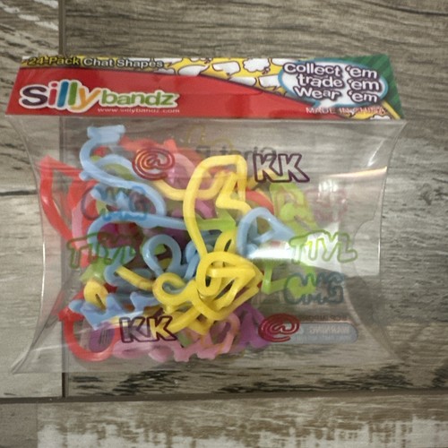 Silly bandz chat - shapes-24, pz