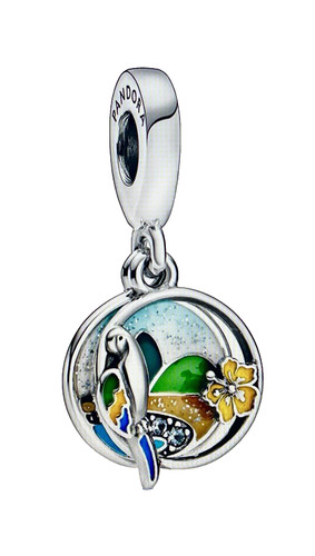 Pandora brasile charm argento - pandora,