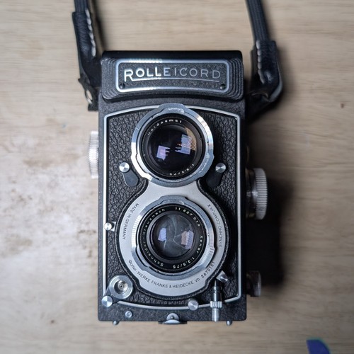 White face mint rolleicord - white,