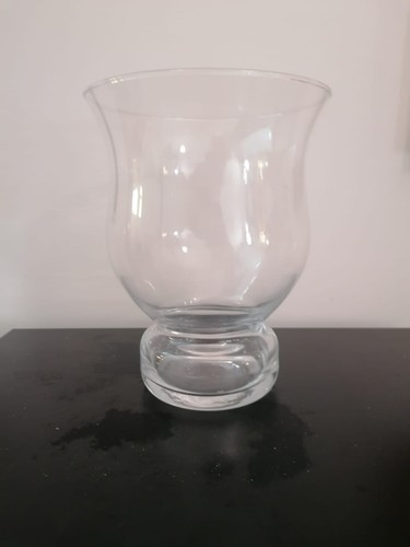 Vaso portacandela vetro - vaso, in