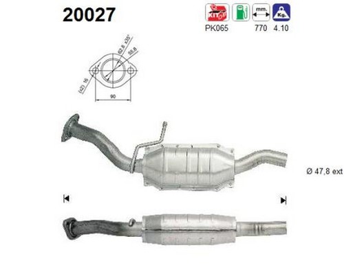 103 catalizzatore per - 76,