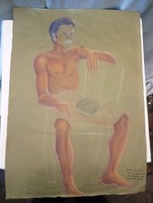 Dipinto A Acquerello Vintage A