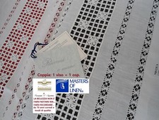 ASCIUGAMANI LINO RICAMO A MANO