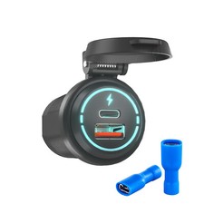 Motorcycle Type-C USB Charger