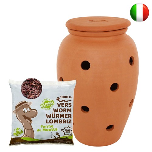 Lombricompostore wormacotta - lombricompostore,