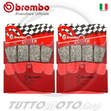 2 CP PASTIGLIE FRENO ANTERIORE BREMBO ROSSE SUZUKI GSX 1400 2005 2006 2007