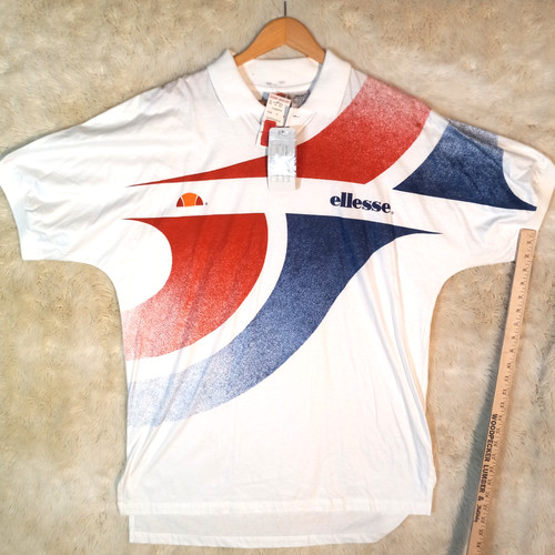 Polo tennis vintage ellesse - tennis,