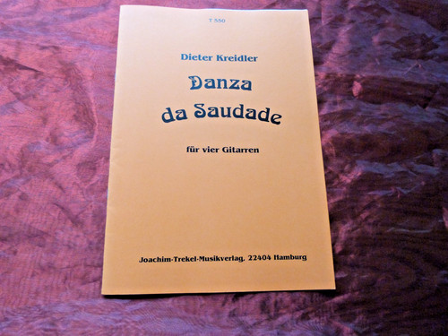 Danza saudade spartiti per - spartiti,