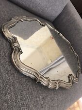 Punzoni Fascio, Vassoio a Specchio Sagomato Argento 800,Surtout De Table Silver